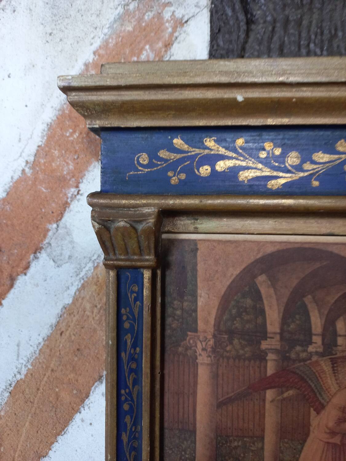 Religious frame painting