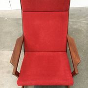 Danish rocking chair from the mid-century by Poul Volther for Frem Røjle.