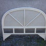 Rattan headboard and canning