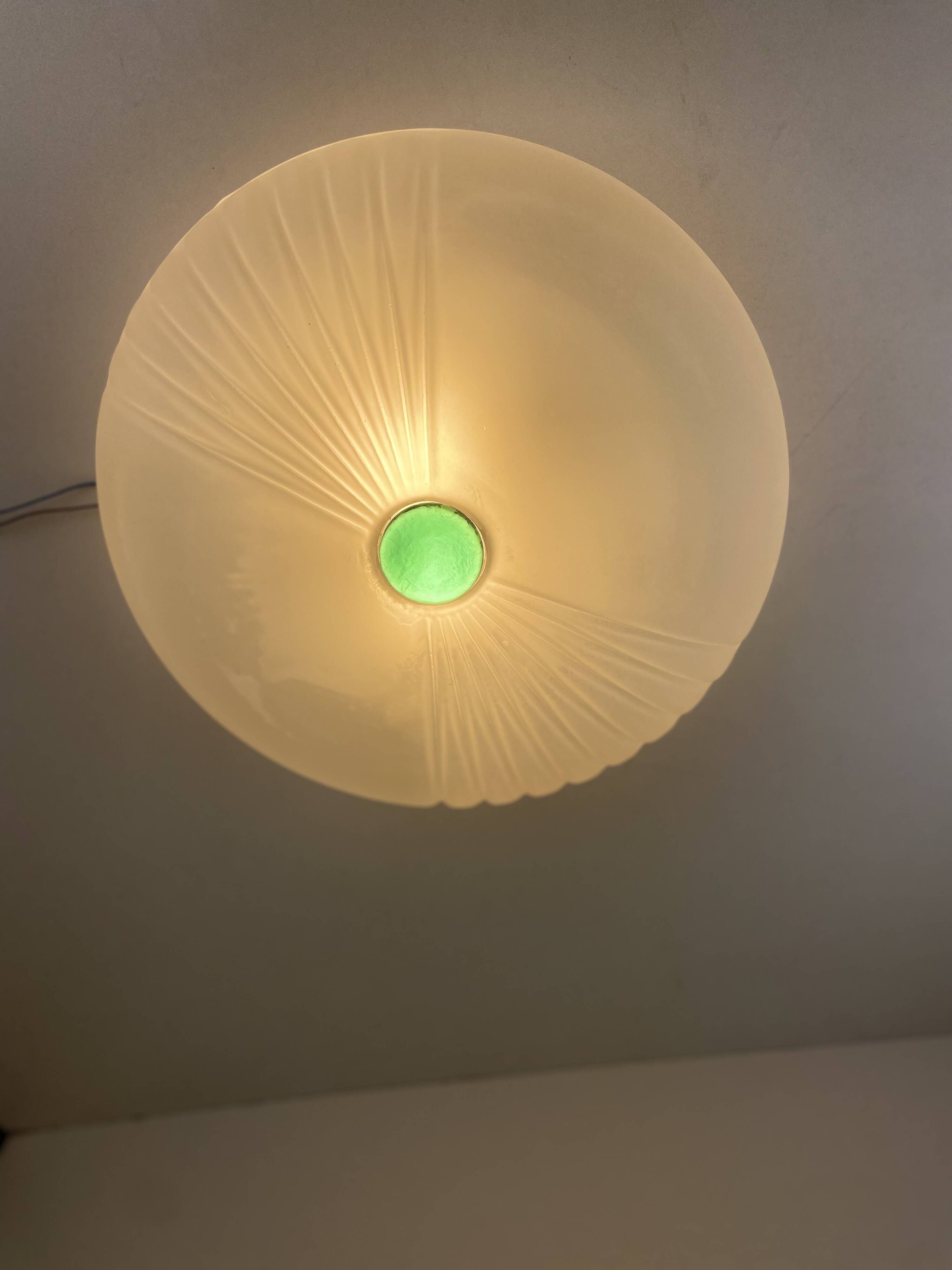 Murano Ceiling or Wall Lamp, 1980s
