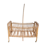 Baby rattan bed