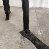 Pair of ceramic and metal nesting tables 1970