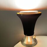 Space Age black and orange  table lamp
