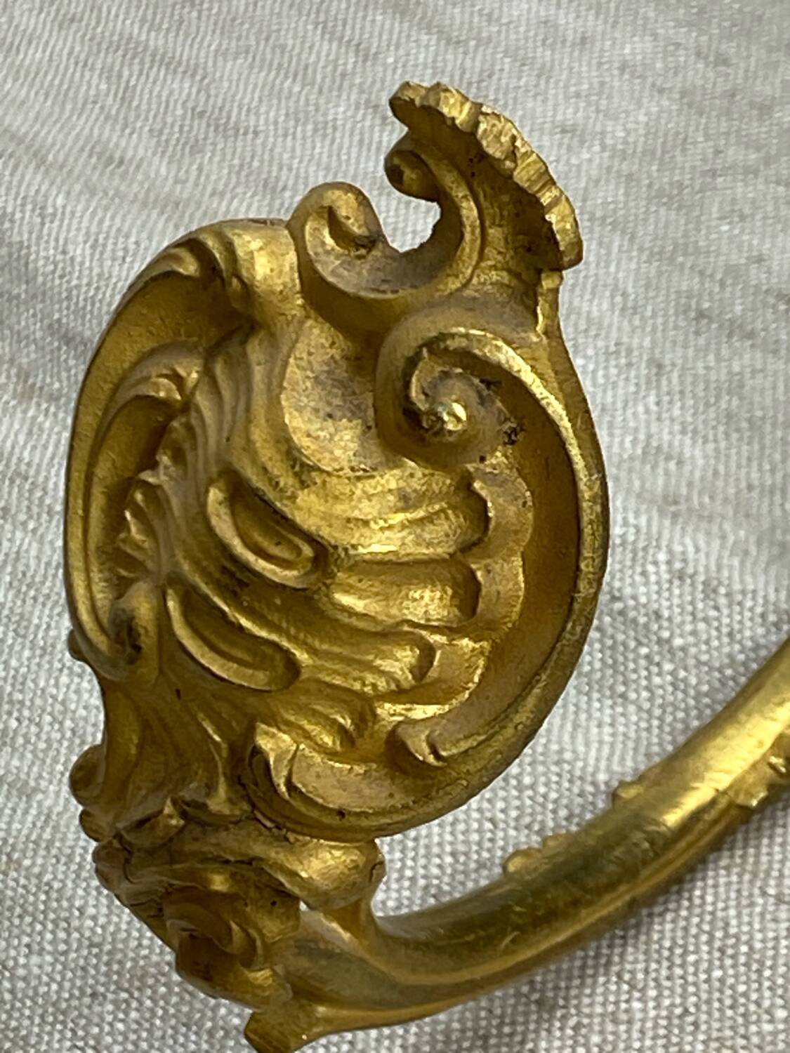 Antique bronze coat hooks