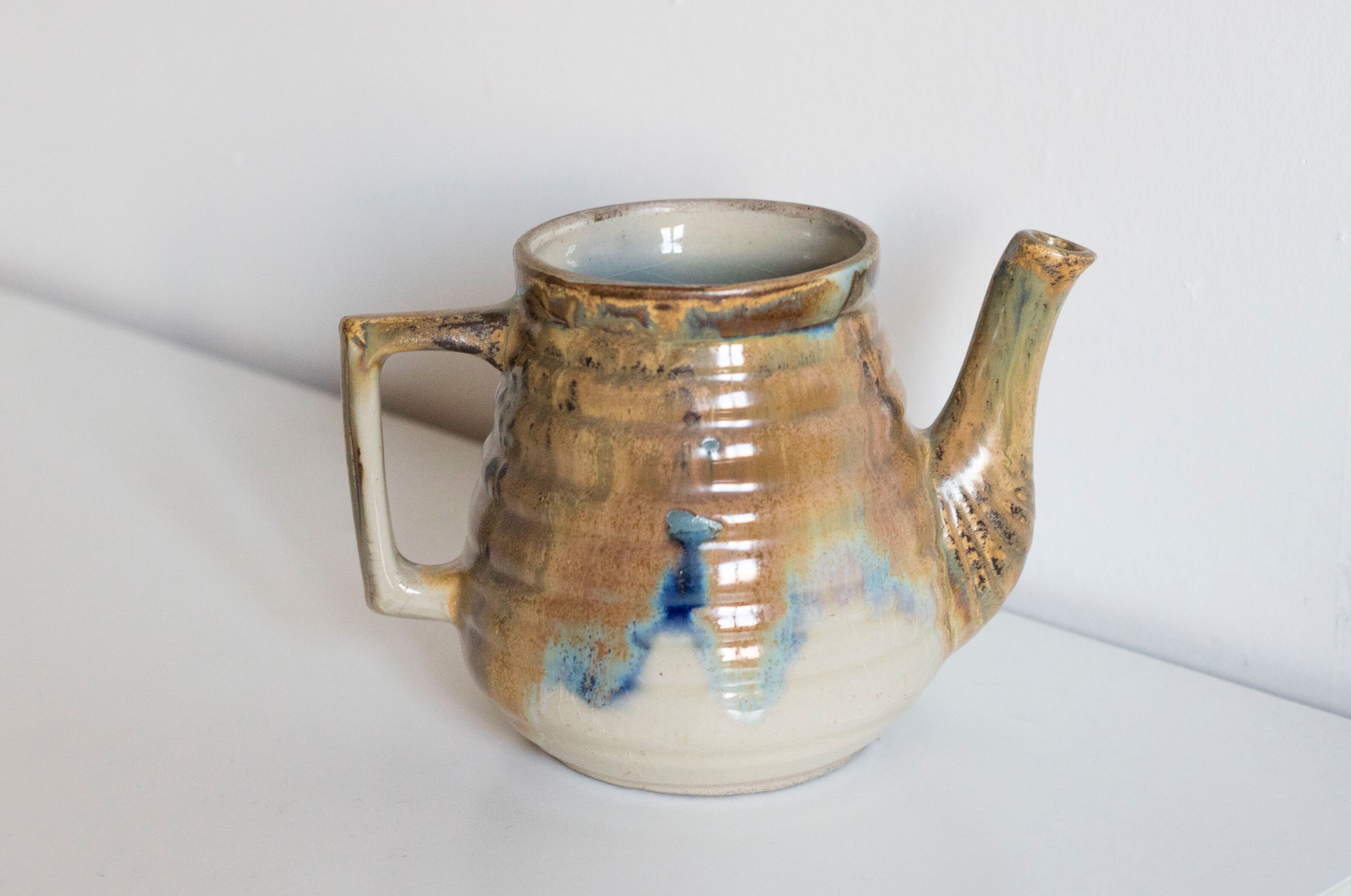 Vintage enamelled pitcher