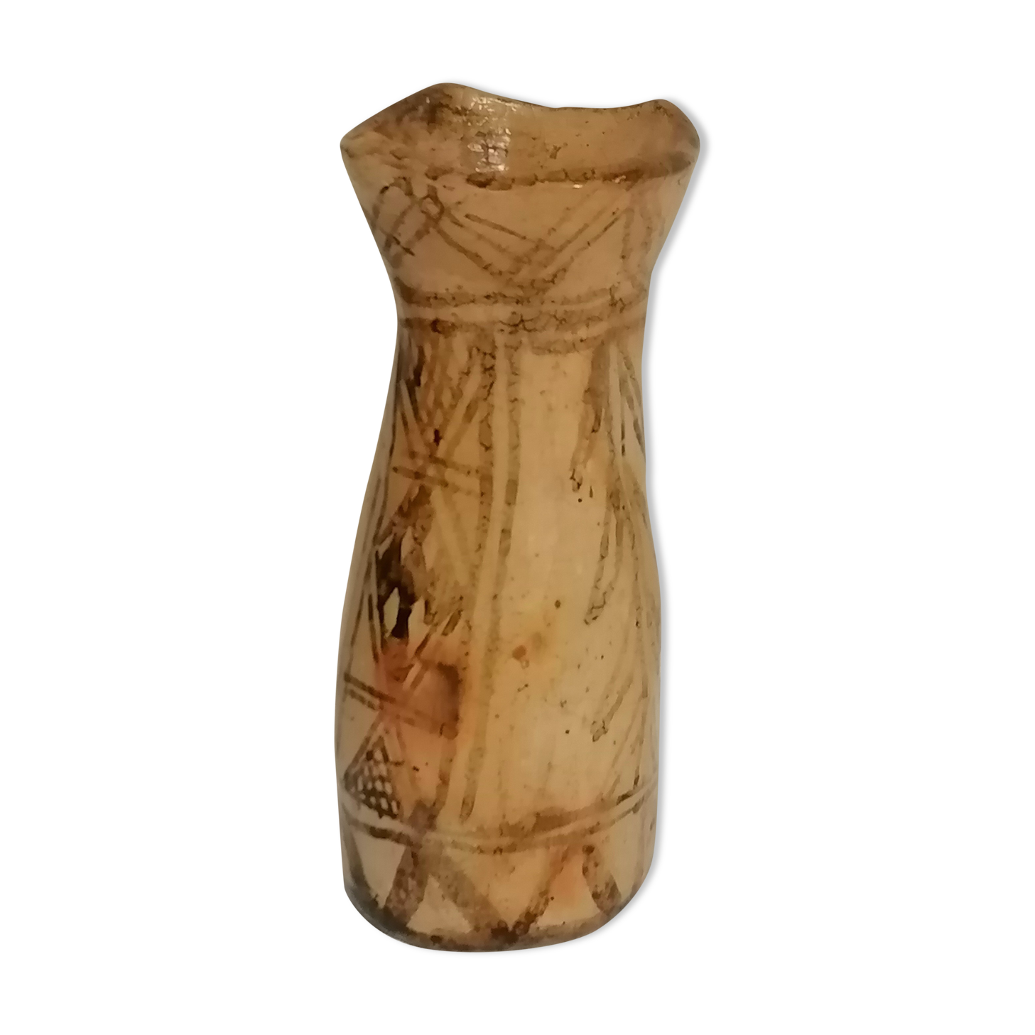 Vase, ancient Berber pottery.