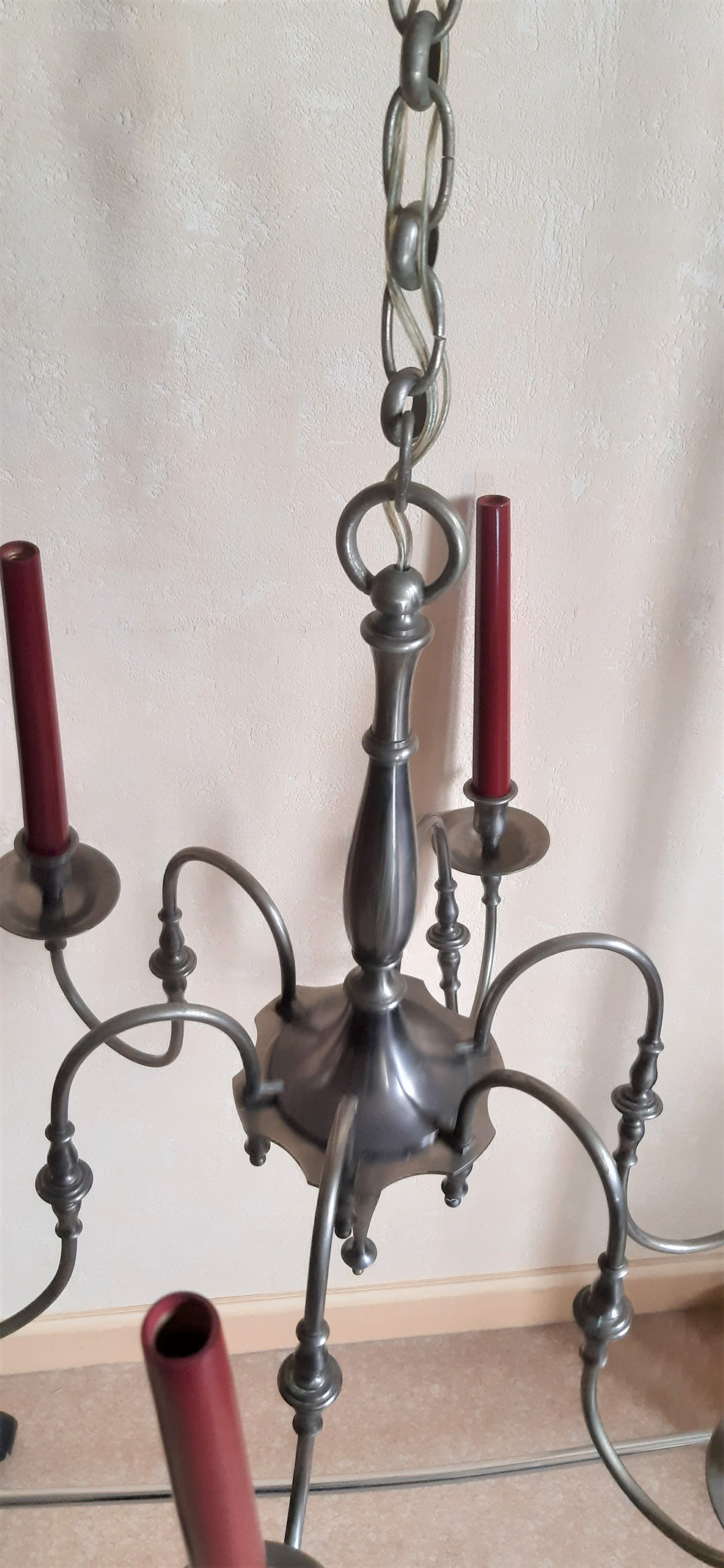 6-branchet tin luster