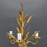 Golden suspension on ears of wheat, circa 1960