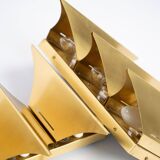 Pair of 2 Danish sconces Gothic 3 by Bent Karlby, Lyfa, 1960s