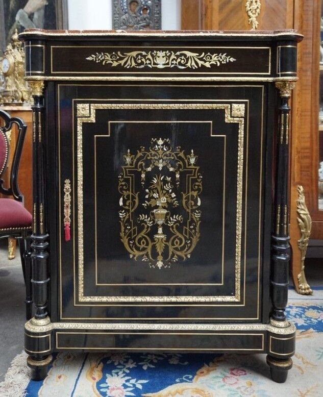 Cabinet Napoleon III blackened