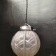 Art Deco glass pendant light