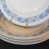 4 plates ch. field haviland limoges milloz montpellier