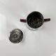 Vintage chrome-plated metal and bakelite coffee set, 1940s/50s