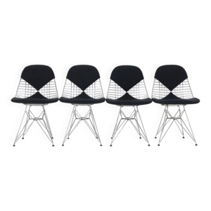 4 chaises en fil ''DKR-2''