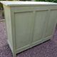 Low wood sideboard 2 doors