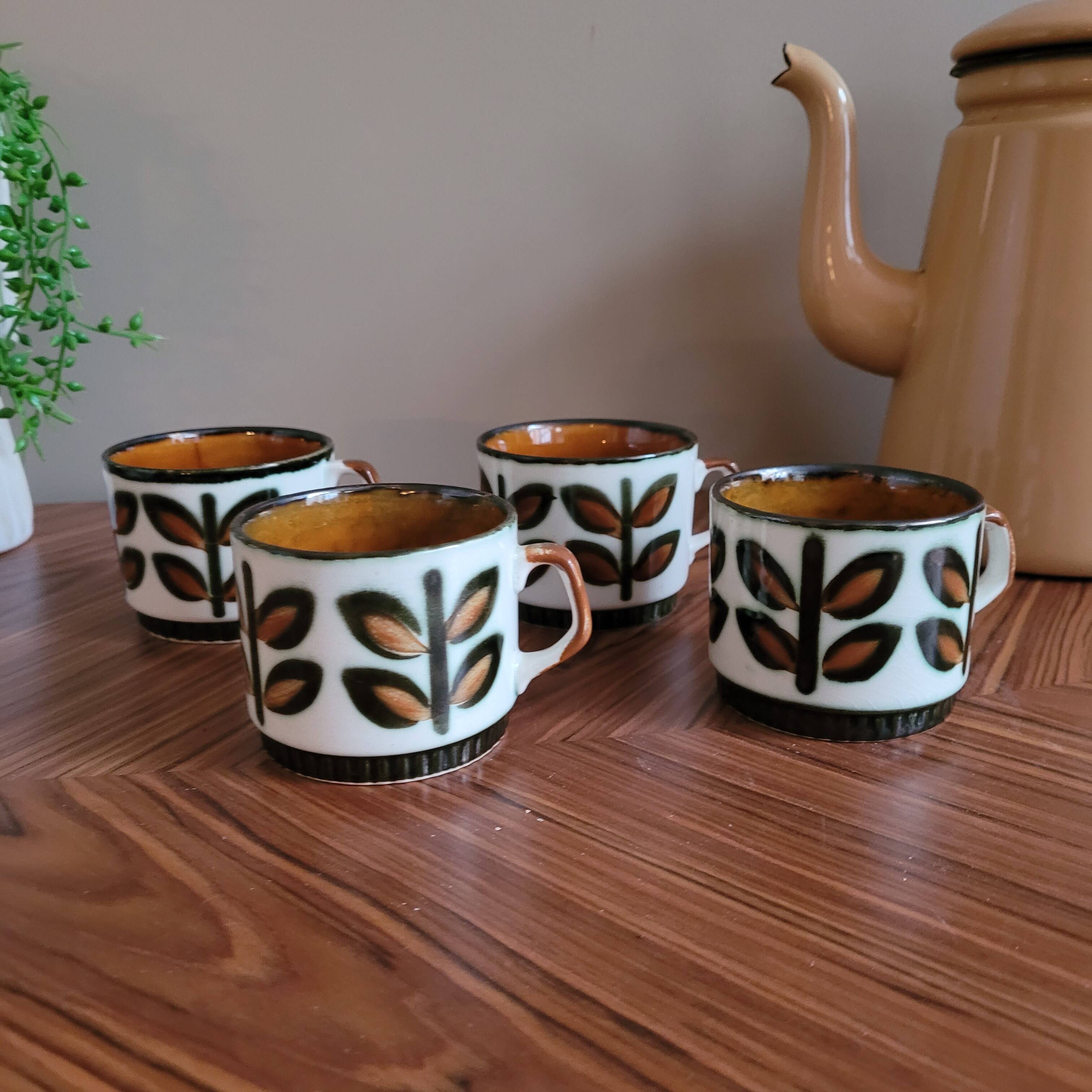 La Redoute x Selency set of 4 Rambouillet Boch cups
