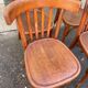Lot de 4 Chaises bistrot vintage, chaise vintage, chaise de salle à manger - chaise bistrot vintage rétro