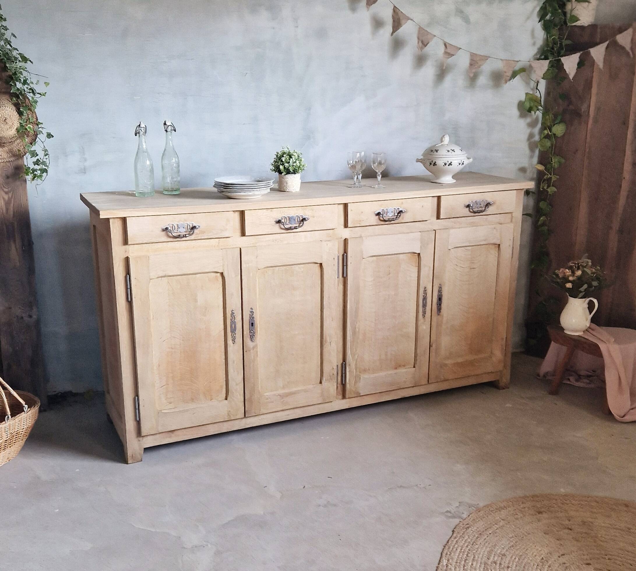 Old oak sideboard