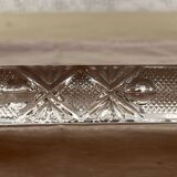 Set of 6 vintage crystal knife rests