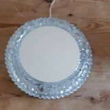 Applique vintage métal verre et miroir