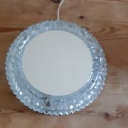 Applique vintage métal verre et miroir