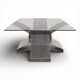 Square coffee table by François Monnet published by Kappa.