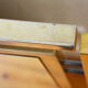 Modernist Italian mirror chrome steel gold 70 71 X 71