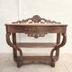 Console from the Napoleonic III era in walnut.