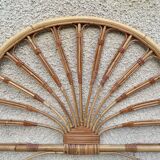 Headboard rattan 1 person