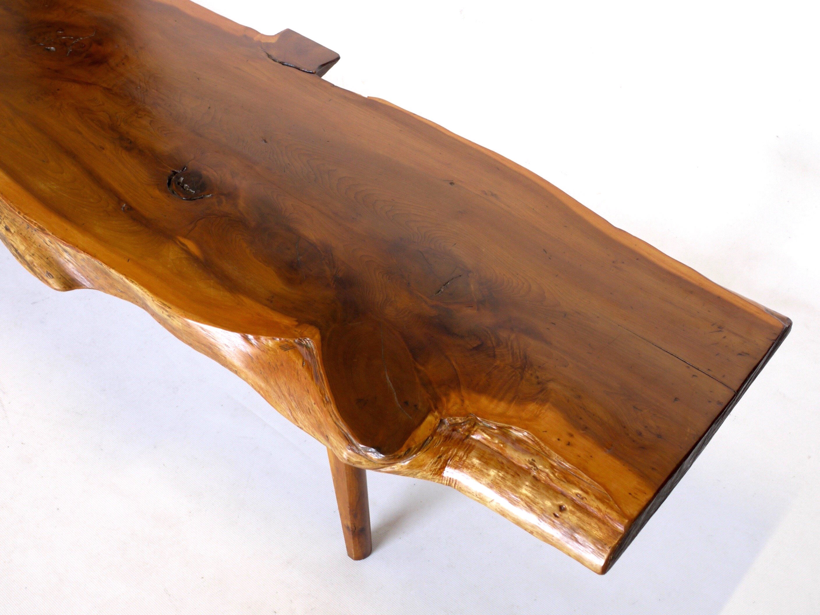 Vintage Yew Coffee Table from Reynolds of Ludlow, 1950s