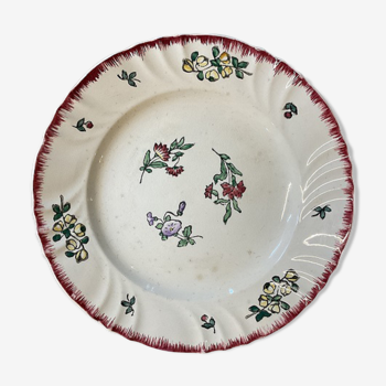 Round Service Dish "Longwy – Old Strasbourg"