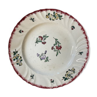 Round Service Dish "Longwy – Old Strasbourg"