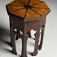 Table d'appoint anglo-indienne vers 1900