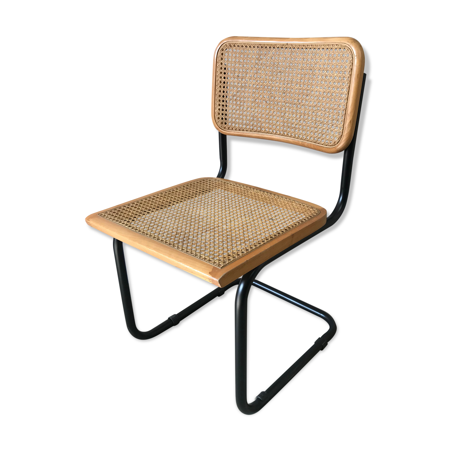 Black/beech B32 chair