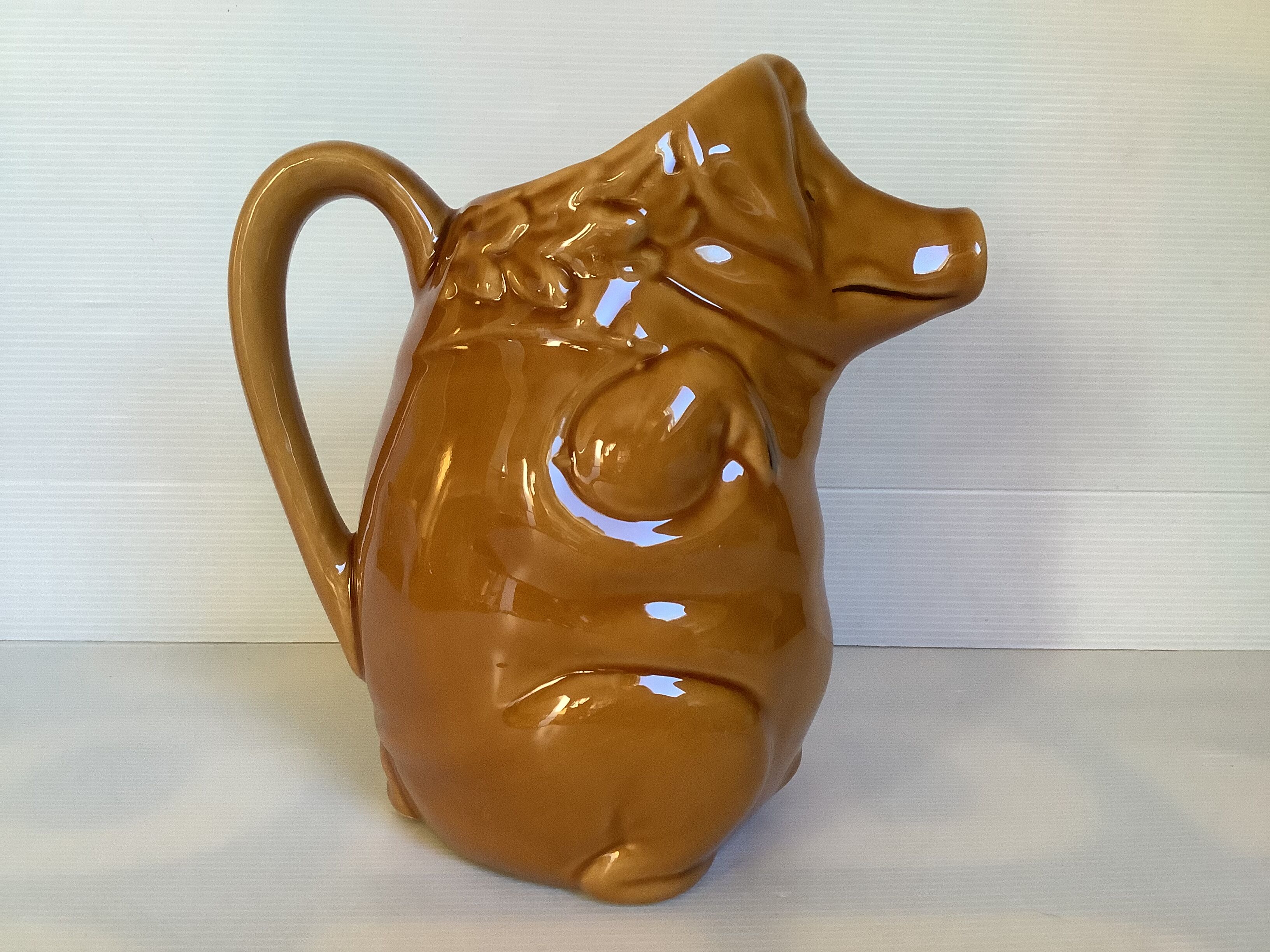 Ancient zoomorphic pig jug