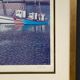 Countersigned lithograph couliou jean yves port de sauzon a belle ile