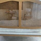 French vintage bank chair