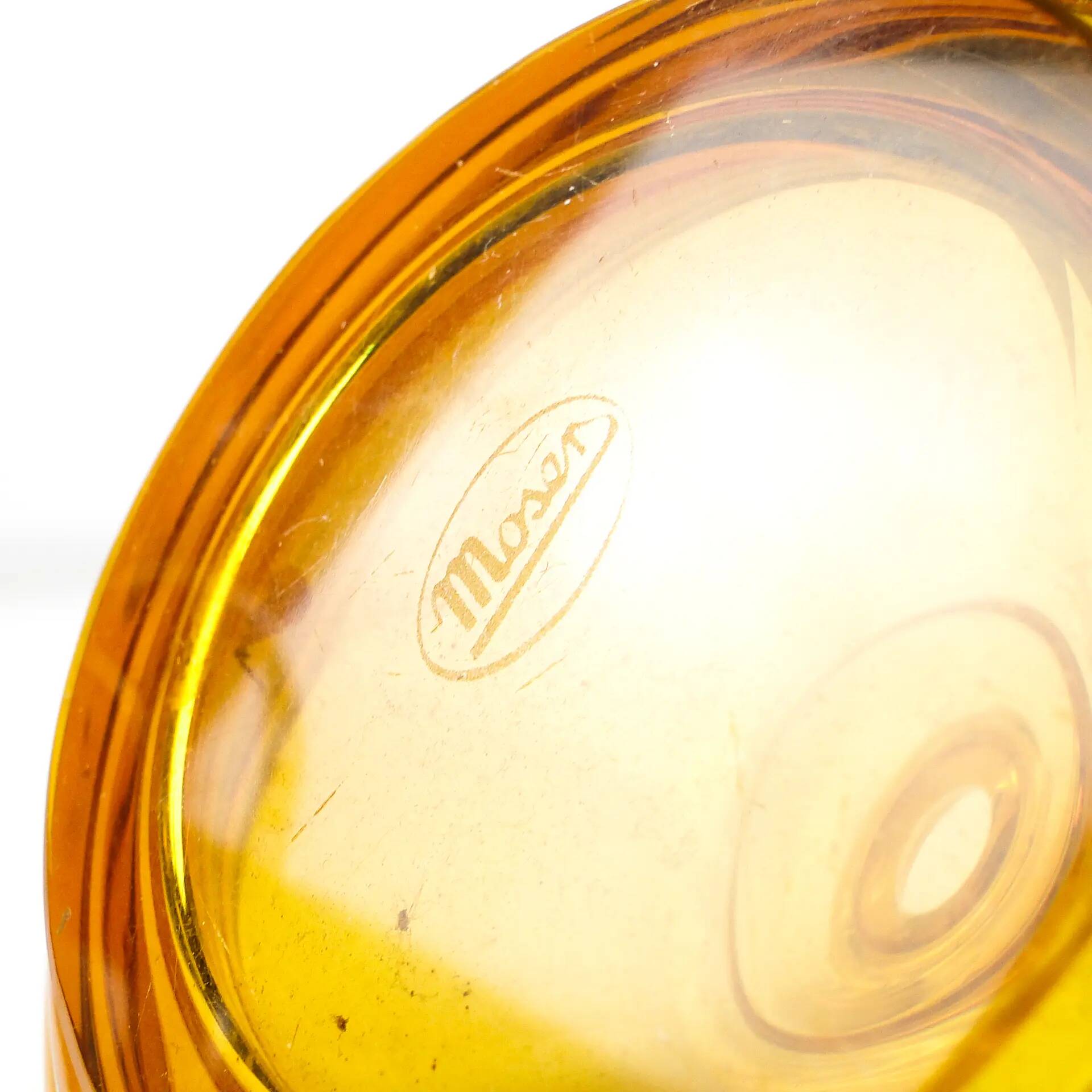Carafe Art Déco, cristal, Bohême, Tchécoslovaquie, années 1930