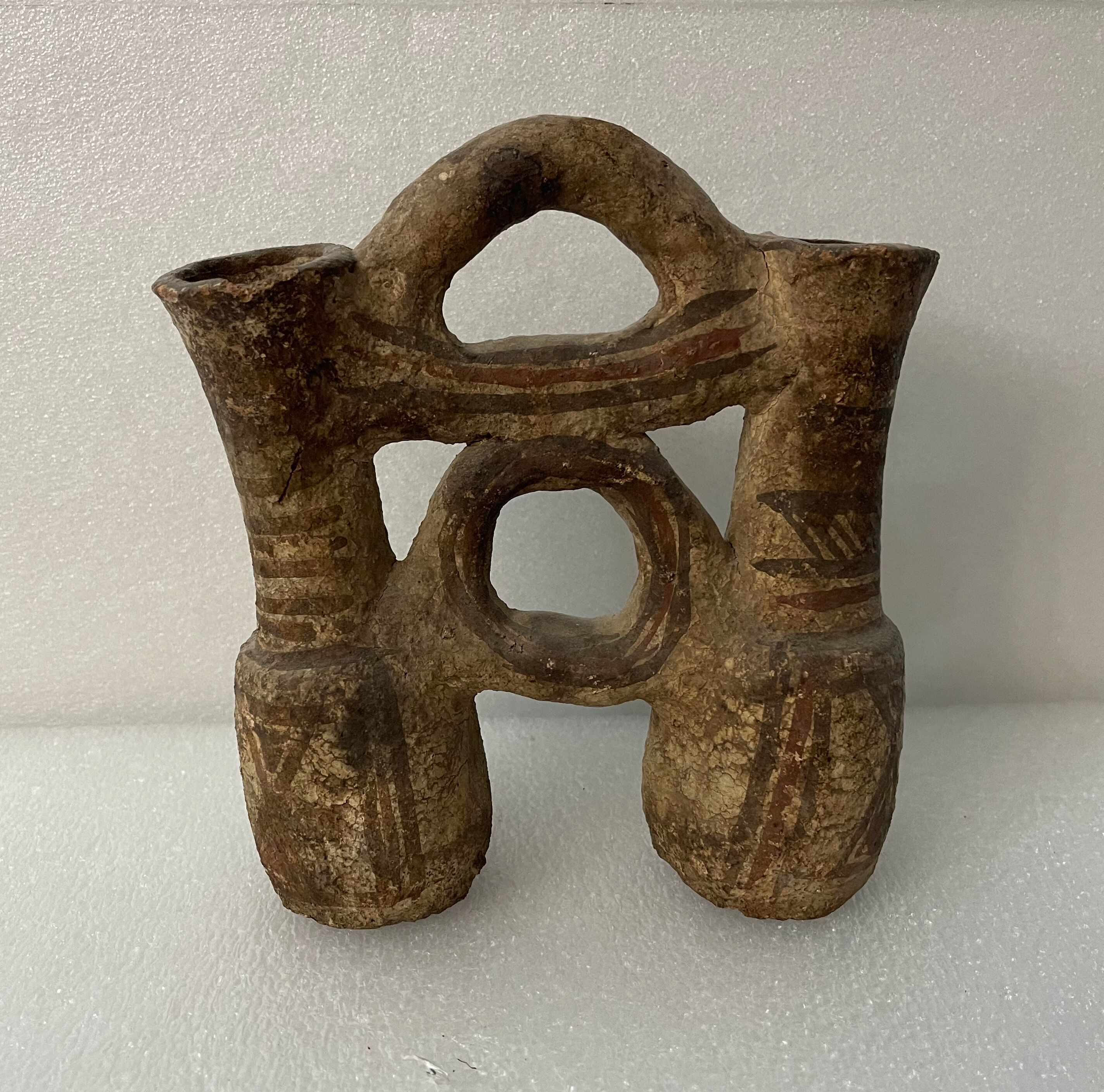 Morocco pitcher double terracotta XVII century or before