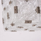 Glass Cube hanging for Kamenický Šenov, 1970s