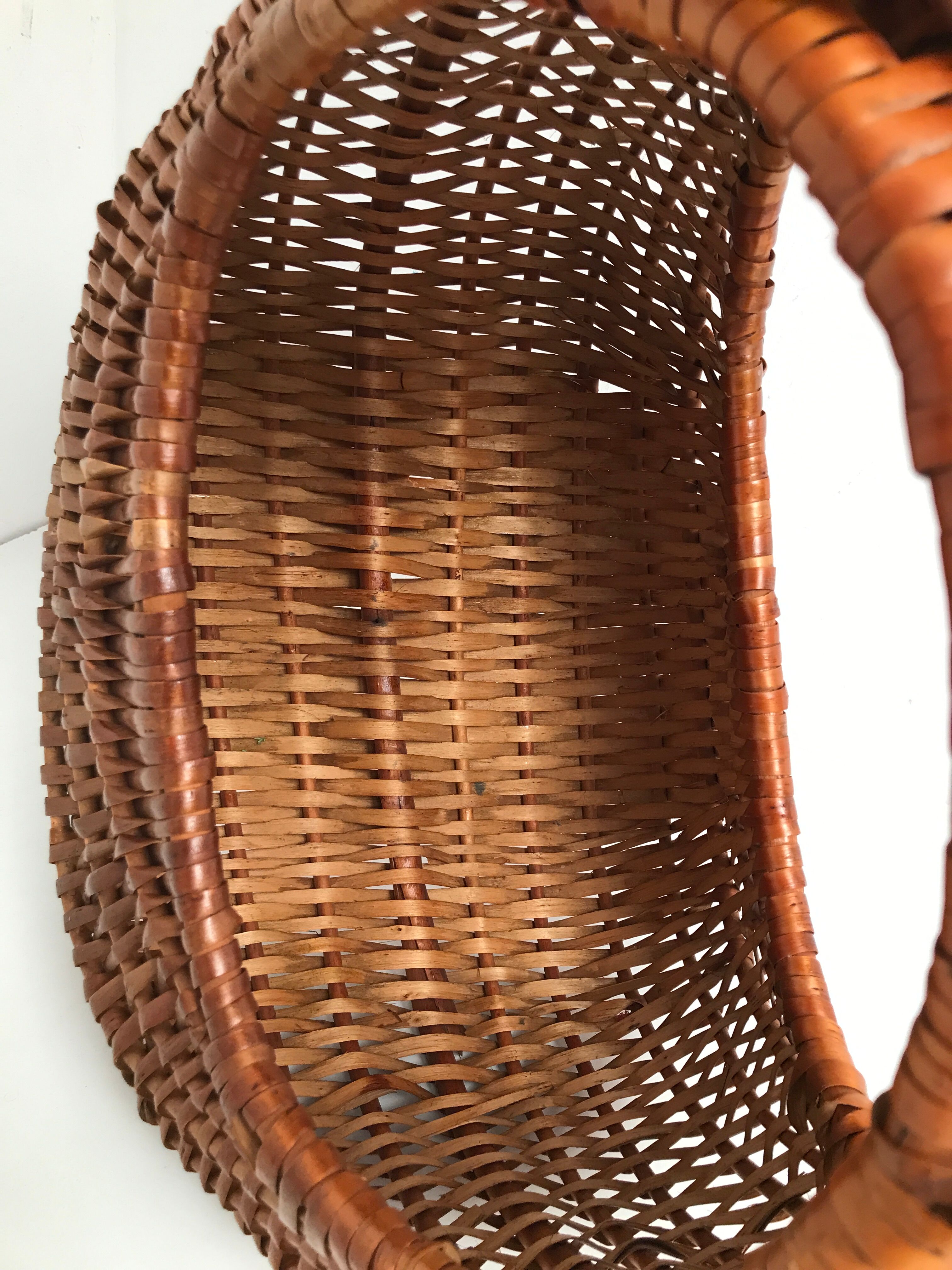 Ancient gondola basket
