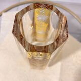 Bohemian crystal vase