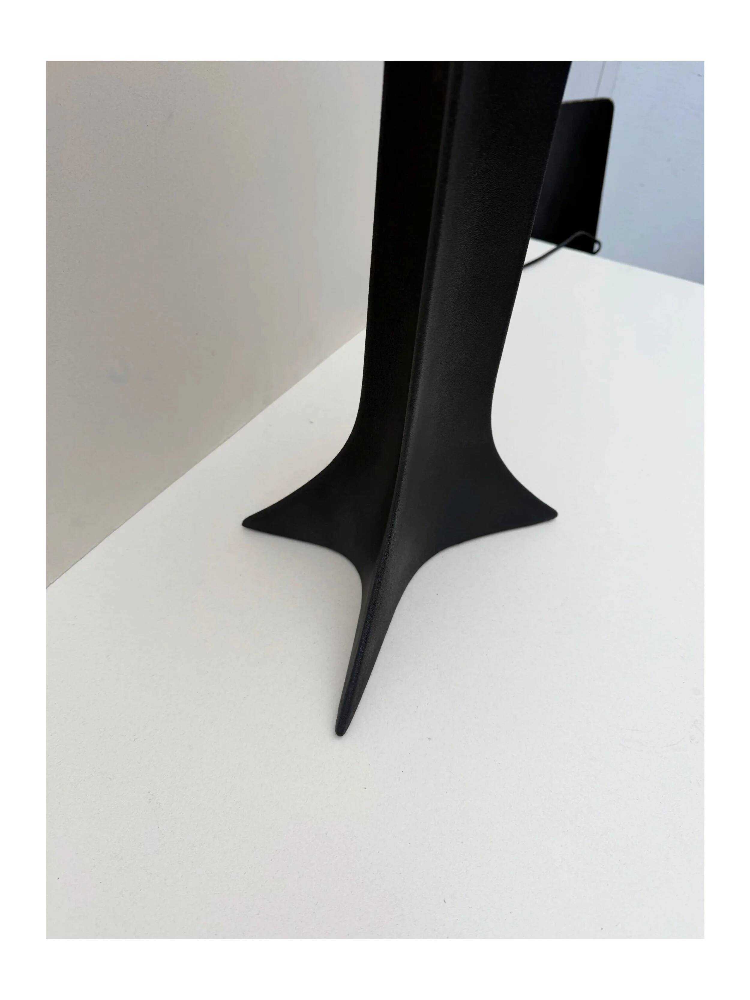 "mikos" lamp by diego chilo for sirrah in plastic and opaline, 1992