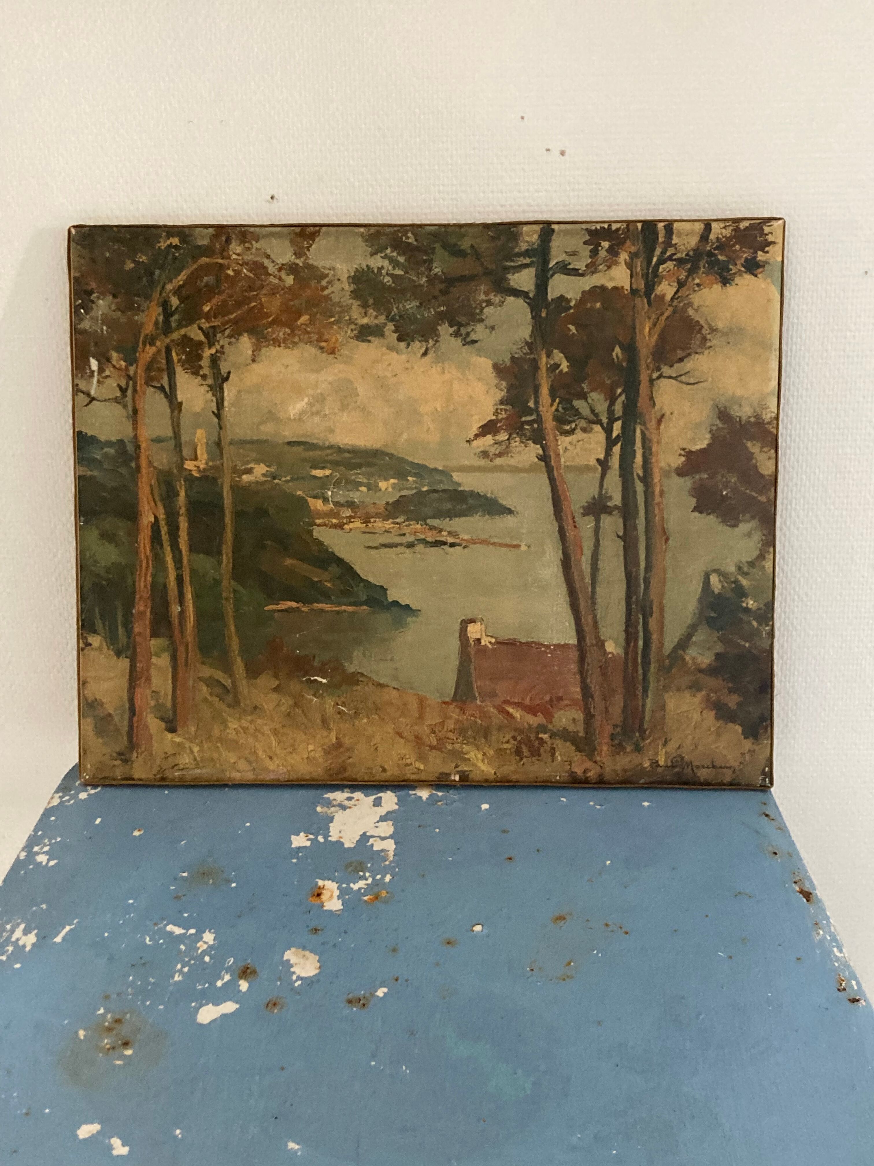 Reproduction oil Paul Morchain