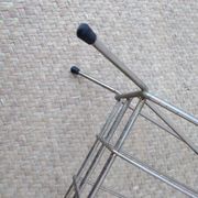 Vintage metal magazine holder 50s