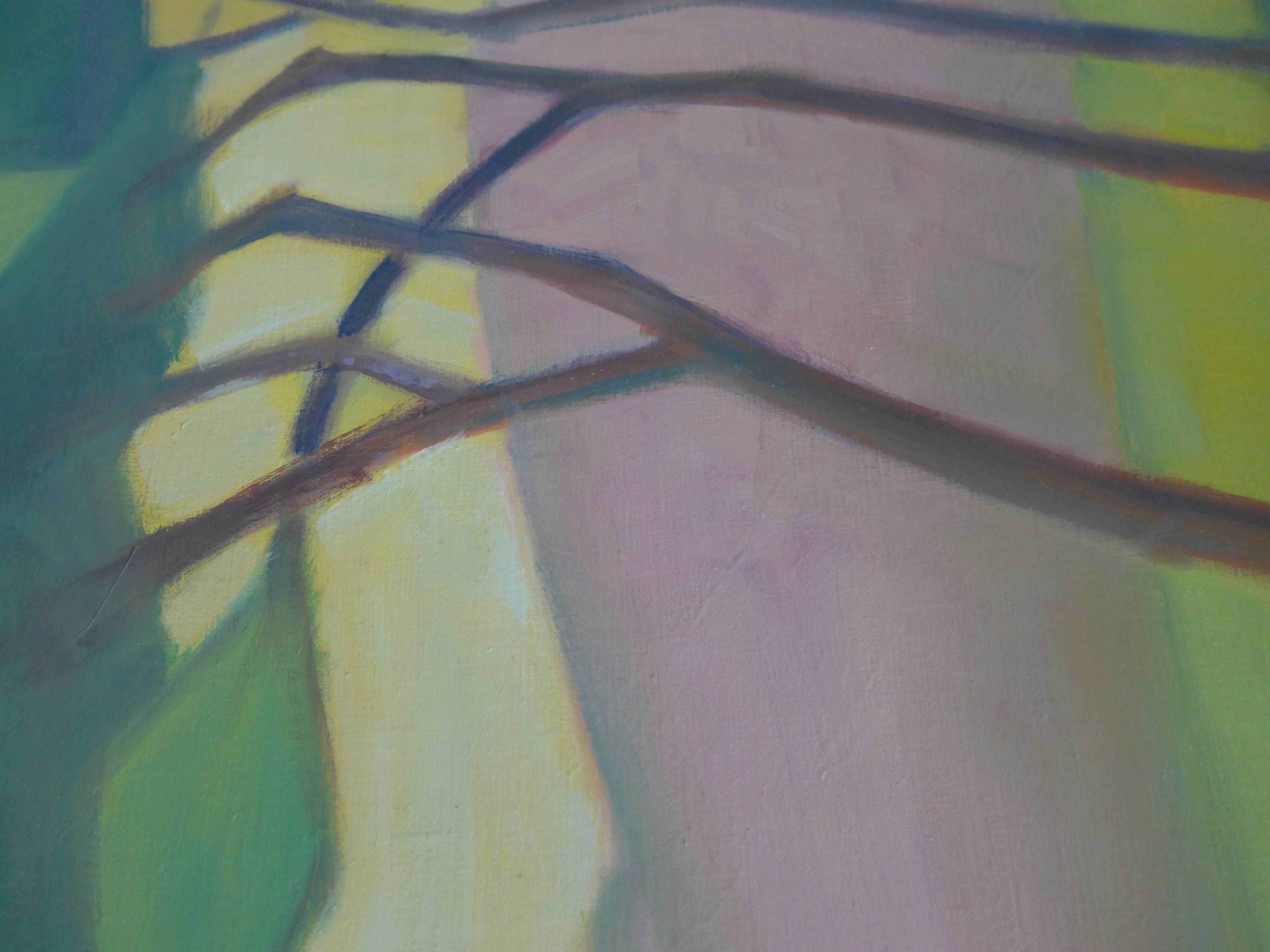 Canvas depicting the pines of St. Marguerite