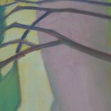 Canvas depicting the pines of St. Marguerite
