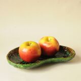 Ravier in Barbotine – Cabbage Leaf Ceramic Dish – Serving Plate