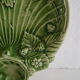 Ceramic dish in the shape of a scallop made in Portugal