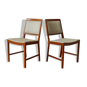 2 chaises en teck, bertil